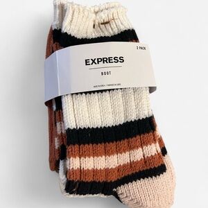Express Casual Striped Socks